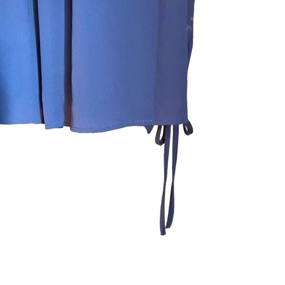 Loft purple cold shoulder blouse - Picture 9 of 11